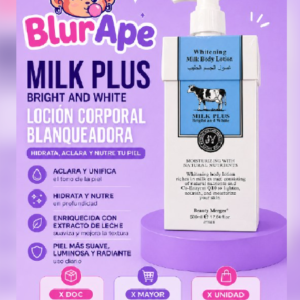Loción corporal blanqueadora milk plus