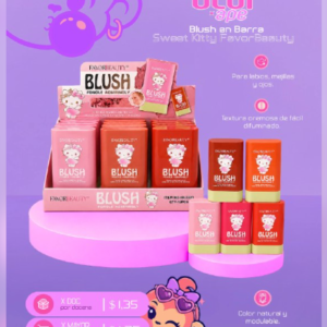 Blush en barra sweet kitty FAVORBEAUTY