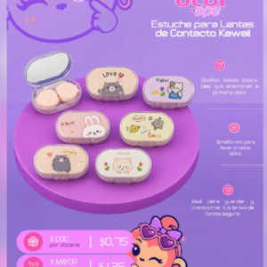 Estuche para lentes de contacto Kawai