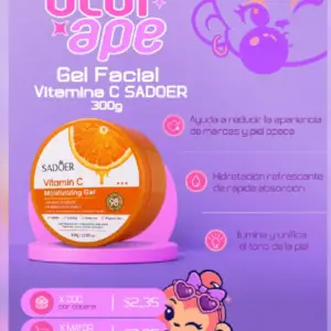 Gel facial base vitamina C SADOER