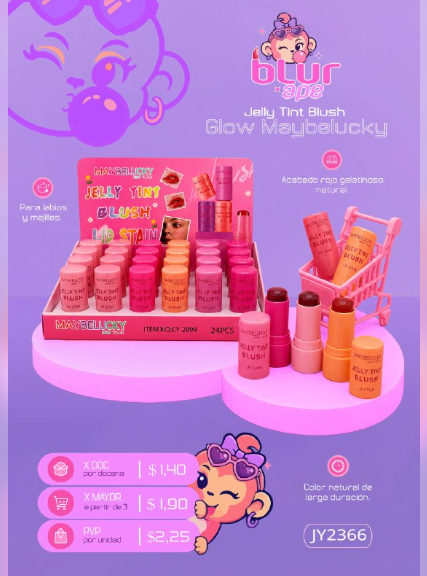 Jelly blush glow MAYBELUCKY