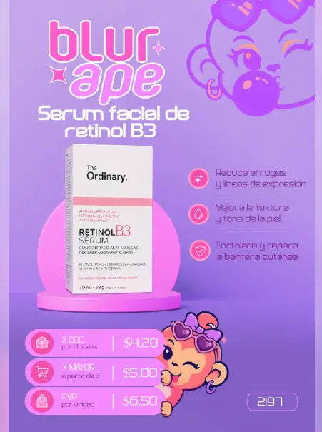 Serum facial de retinol B3 The ordinary