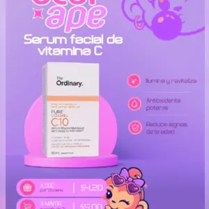 Serum facial vitamina C The Ordinary