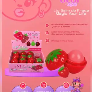 Balsamo de fresa labial MYL
