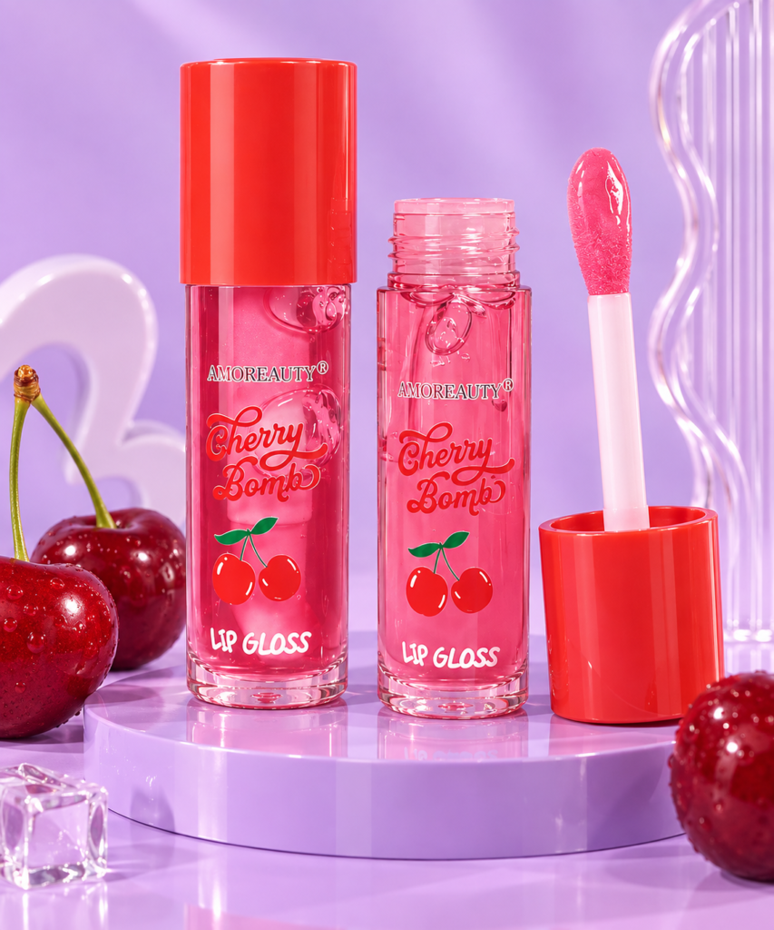 Cherry gloss labial FAVORBEAUTY