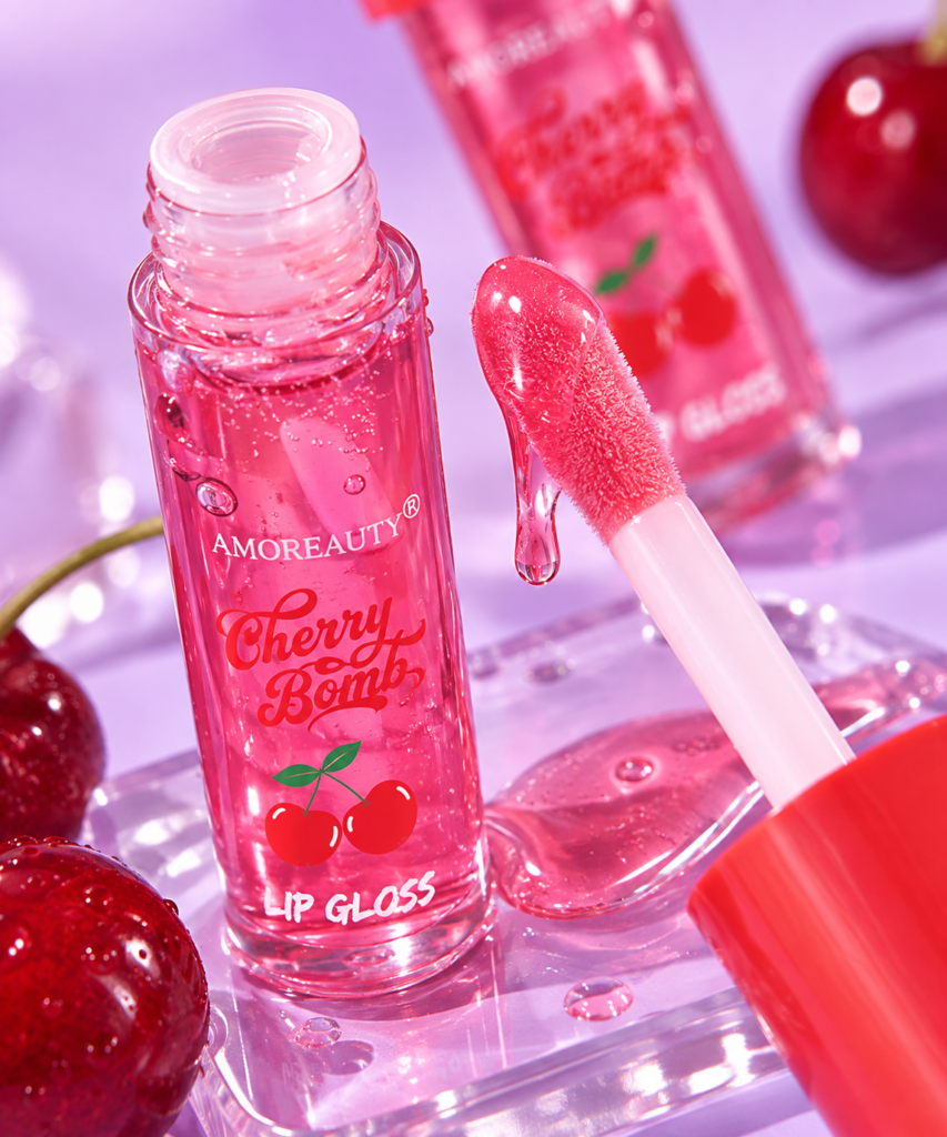 Cherry gloss labial FAVORBEAUTY