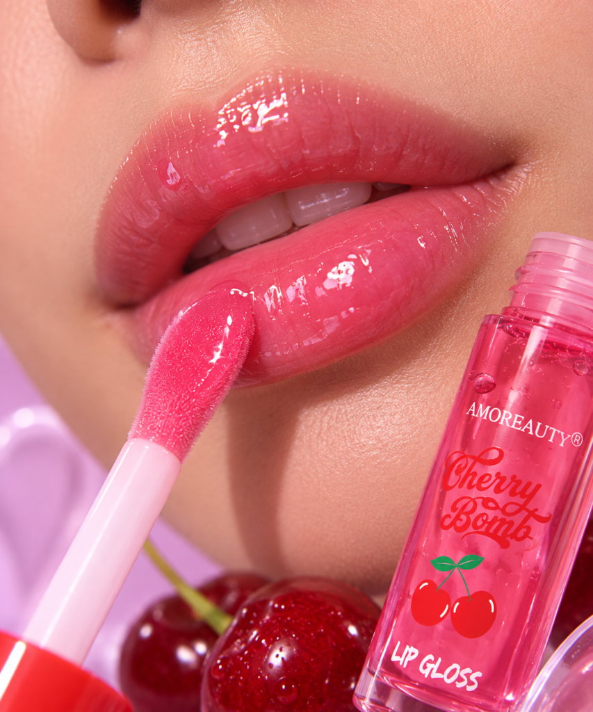 Cherry gloss labial FAVORBEAUTY