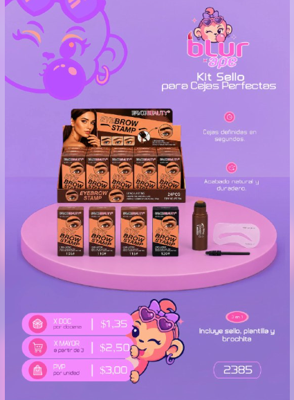 Kit sello para cejas perfectas FAVORBEAUTY