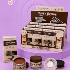 Kit de cejas 2 en 1 con efecto laminado BILLION BEAUTY - Image 1