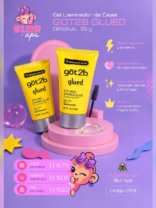 Gel laminador de cejas Got2b Glued